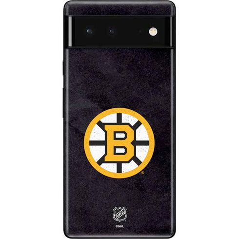 NHL Boston Bruins Distressed Google Pixel 6 Skin